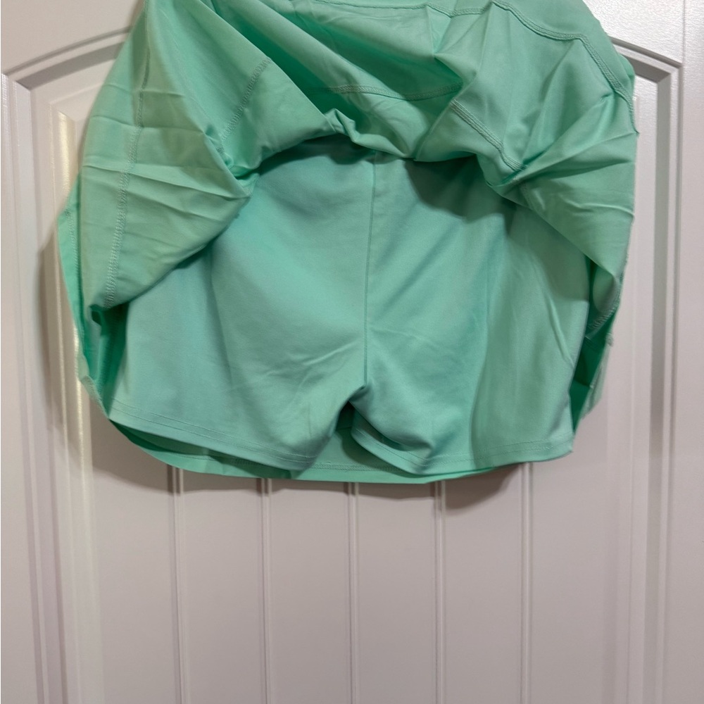Mint Green Athletic Skort - Picture 4 of 6